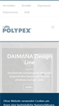 Mobile Screenshot of polypex.at